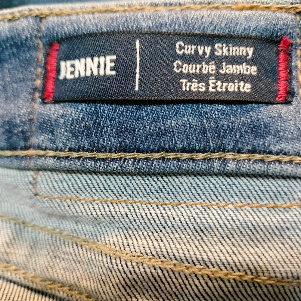 True Religion Vintage Vibes, Classic, Jennie Light Blue Curvy Skinny Jeans SZ-32 - Picture 5 of 7